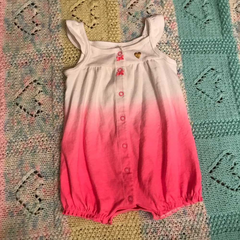 💕 5 snap-up cotton rompers🦀🦄 - Picture 2 of 8